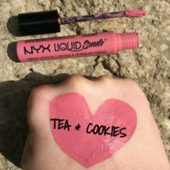 ☕ 🍪Nyx "Tea and Cookies" Liquid  Suede Lipstick 🩷 - Picture 2 of 5